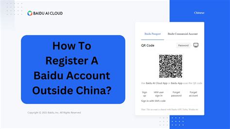 how to register baidu account outside china